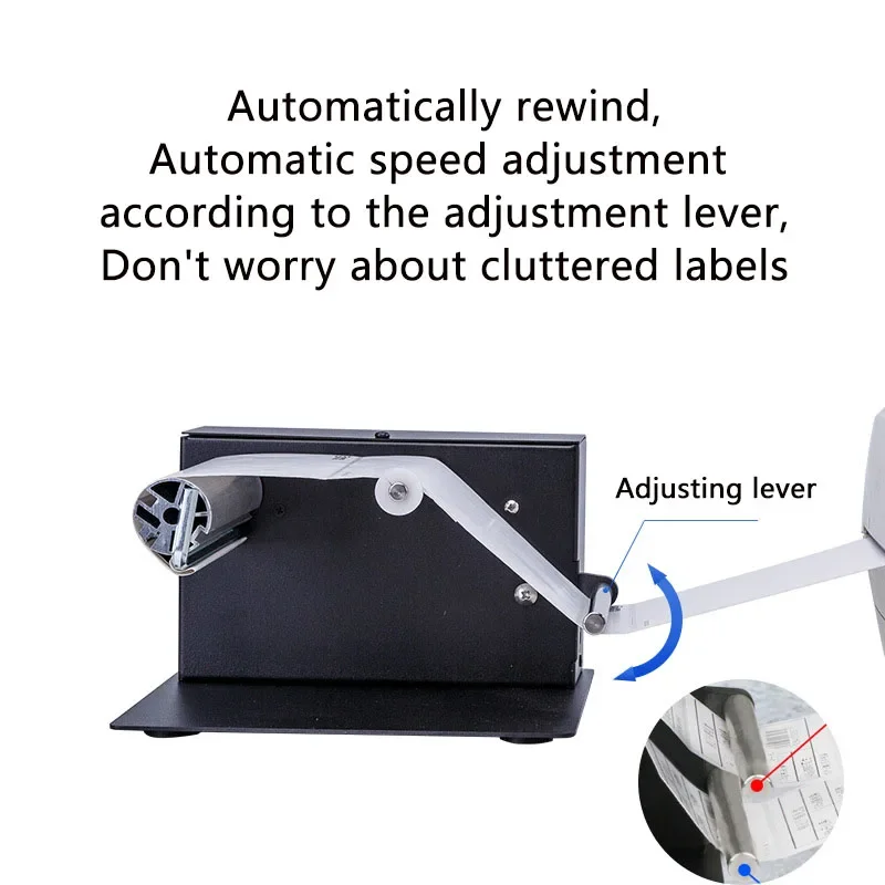 110/220V R3 Fully Automatic Label Rewinder Tools Bidirectional Rewinding Label Machine Adhesive Sticker Rewinding Machine