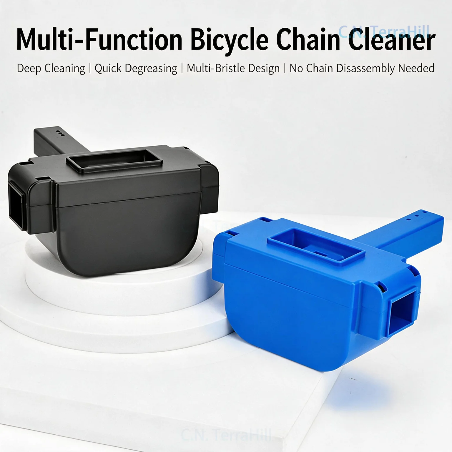 Bicycle Chain Cleaning Tool Kit for MTB Road Bike Drivetrain Cassette Brush Gear Cleaner Maintenance Accessory