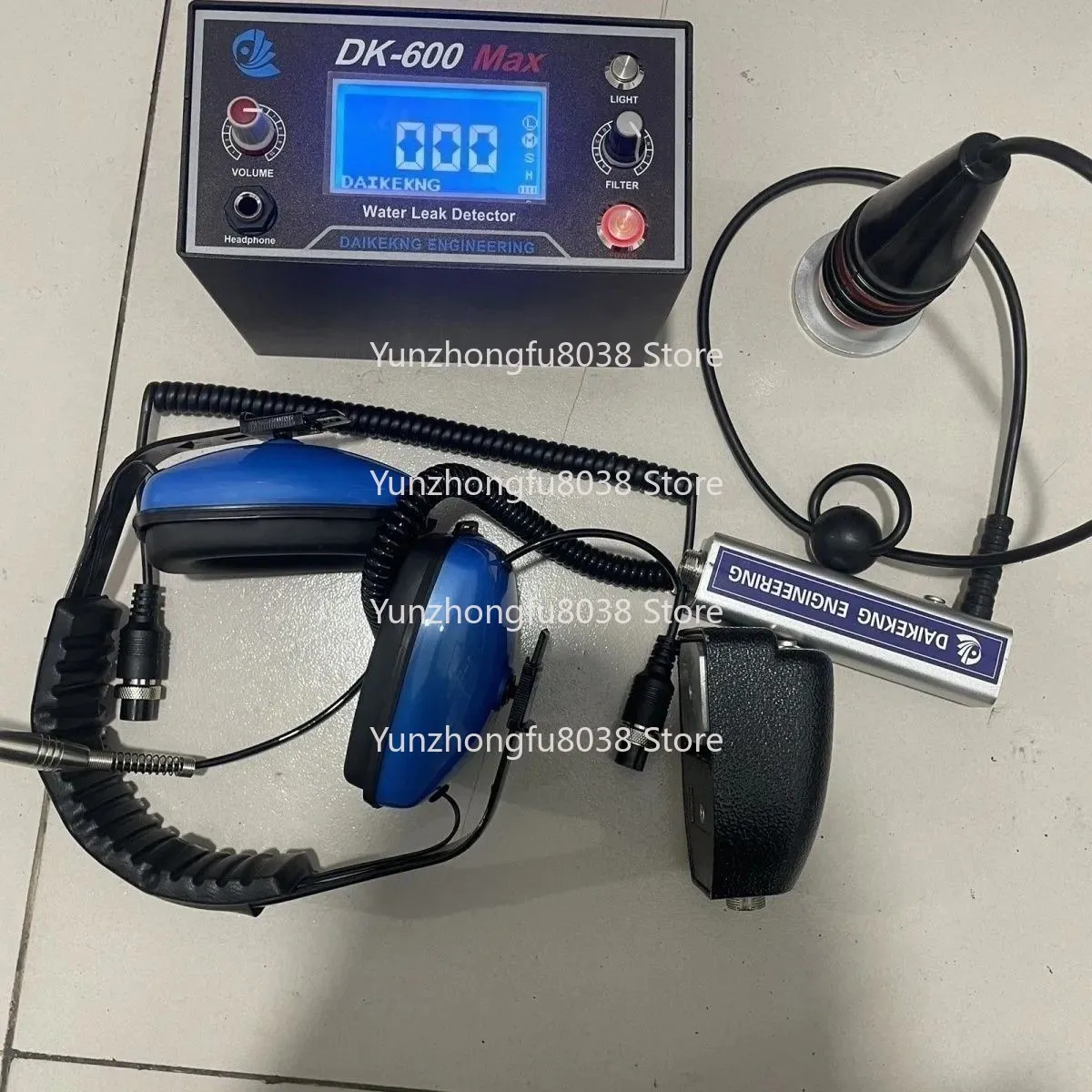 

High-precision Home Inspection of Water Pipe Leakage and Micro-leakage DK-600Max Leak Detector