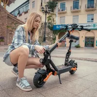 EU Kukirin G2 Pro PEAK 800W Electric Scooter 48V 15Ah Max Speed 45KM/H With Seat All Terrain Electric Scooter With Suspensions