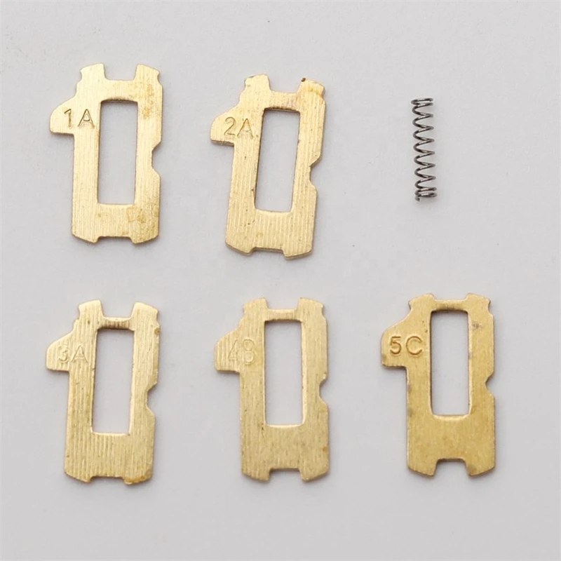 XIEAILI OEM 40Pcs MAZ24 Lock Repair Accessories Car Lock Reed Lock Plate For Mazda
