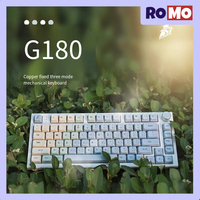 1Stplayer Gi80 Three Mode Bluetooth Mechanical Keyboard 81keys Gasket Hot Swap Gaming Keyboard RGB PBT N-Key Rollover Keyboard