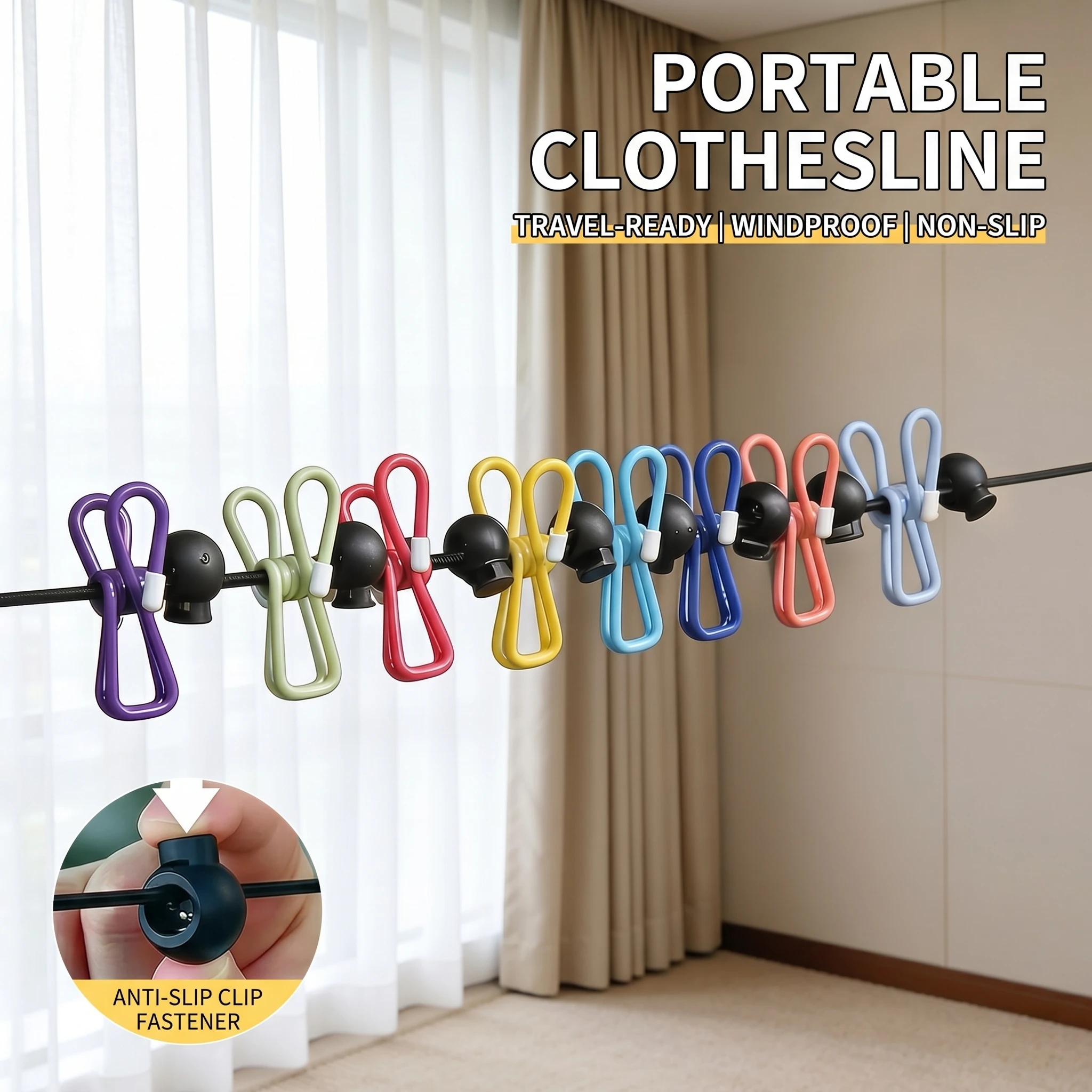 Travel Clothesline Clothes Lin - Tippet Line review and price