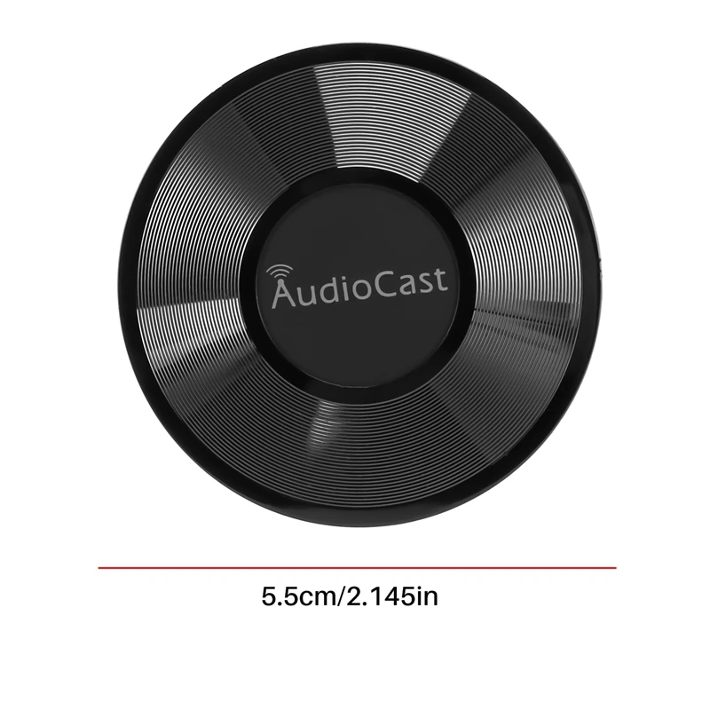 مهايئ Airplay من وت-أوديوكاست M5 DLNA ، واي فاي لاسلكي ، غاسل صوت موسيقي ، جهاز استقبال ، مكبر صوت لتيارات غرف متعددة