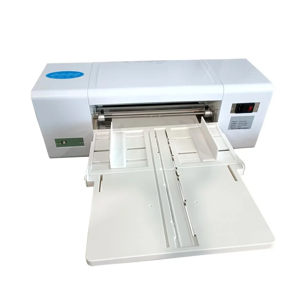 LY 400A Digital Foil Stamping Printer Machine for Paper PVC Card Press Printing Optional Rolling Working Platform Resolution