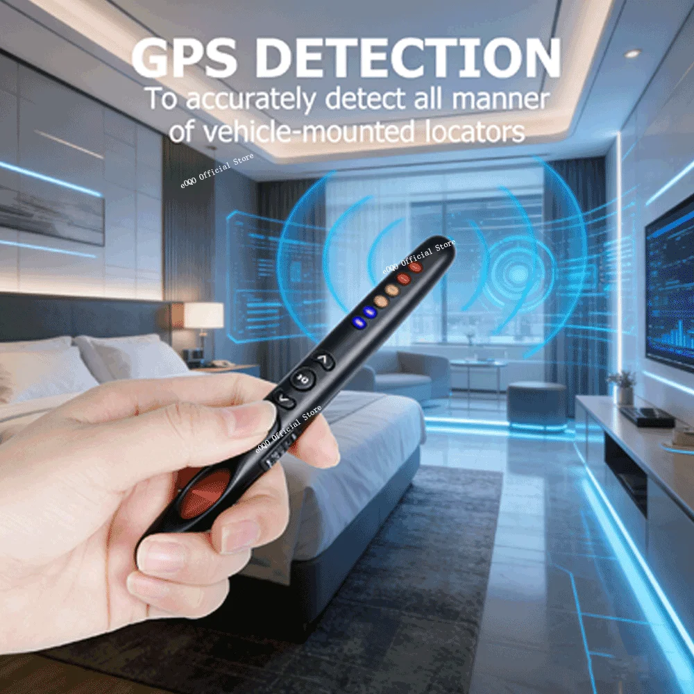 

Anti Spy Camera Detector Protection Alarm Multi-function Mini Wireless GPS Wifi Tester RF Signal Device Scanner Infrared Detect