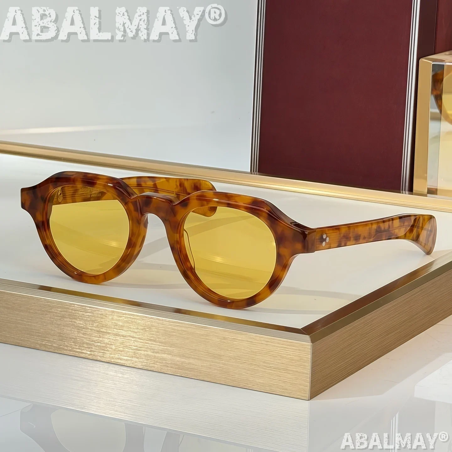 

JM KELLERMAN I SIZE 48 Top Quality Sunglasses for Men Retro Trend Women Luxury Glasses Brand Designer sunglasses UV400