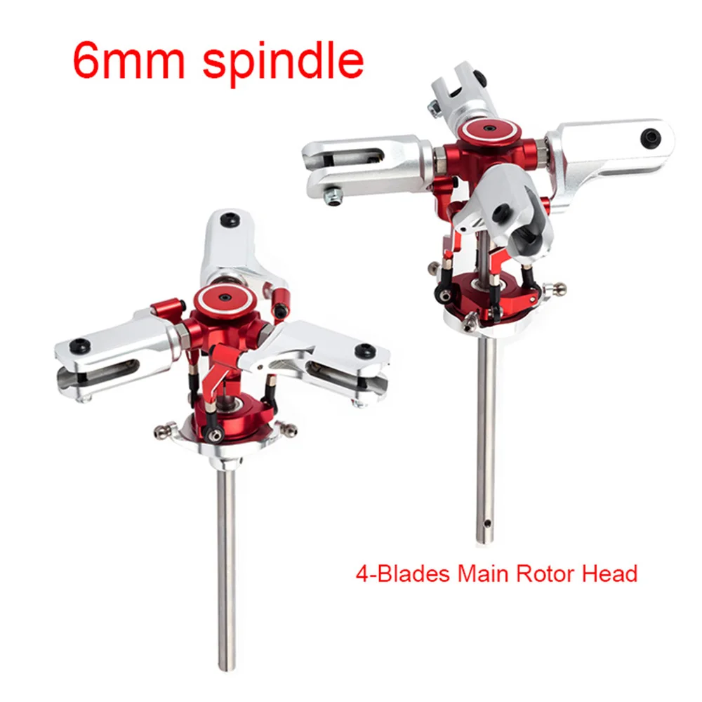 

JCZK 300C RC Helicopter Parts 3/4 Blades Metal Main Rotor Head For Align Trex 470L / ALZRC X360 GAUI X3 Helicopter