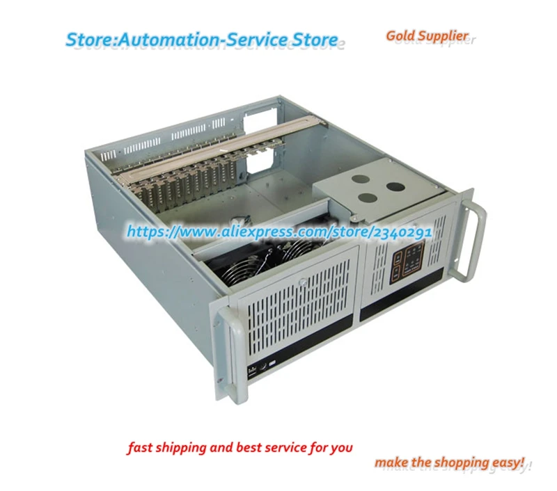

4U610H 4U Industrial Control Cabinet Industrial Cabinet Slot Long Slot 7 Etc