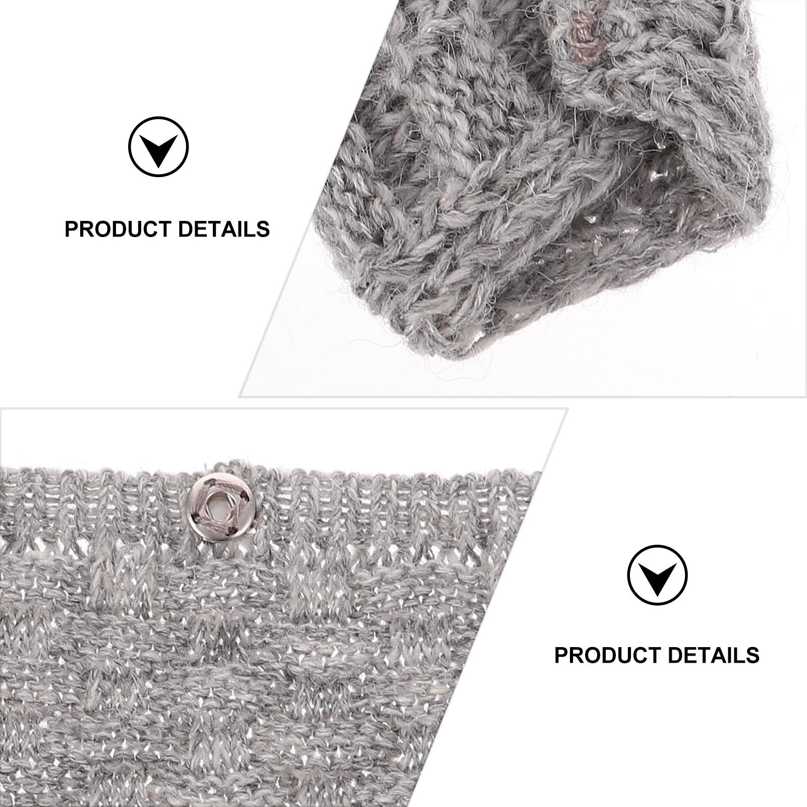

Woolen Earphone Protector Headband Cover Lightweight Durable Scratch Proof Impact Resistant Earphone Protective Case Warm