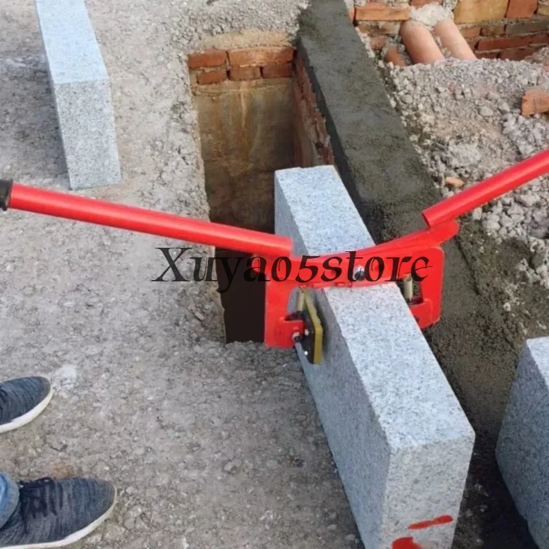 Roadside Curbstone Clamp 6-10 Inch Multifunctional Stone Slab Lifting Tool