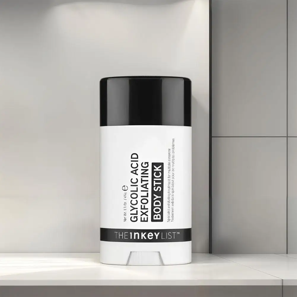 Barra Exfoliante Corporal Inkey List - Gel Aclarante de Limpieza Profunda con Ácido Glicólico para Piel Opaca, Suavizante y Antiarrugas