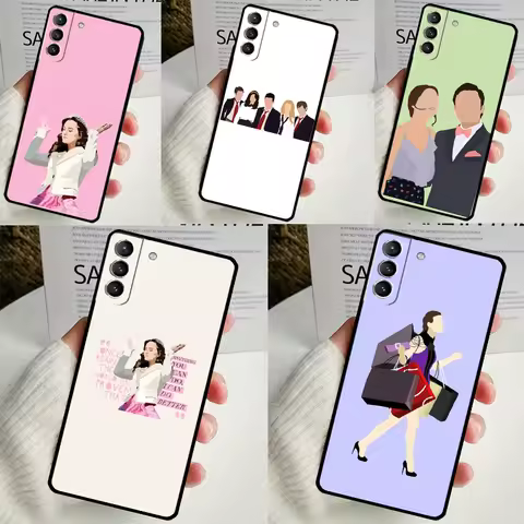 Blair Waldorf Chuck Gossip Girl Case For Samsung Galaxy S24 Ultra S22 Plus S20 S21 FE S8 S9 S10 Note 10 20 S23 Ultra Cover