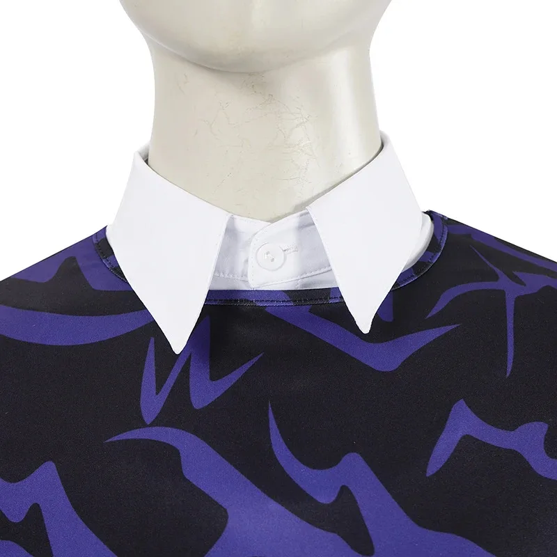 KPop Saja Boys Baby Cosplay Costume Men Shirt T-shirt Tops Fake 2 pieces Halloween Carnival Party Role Playing Suit Clothing