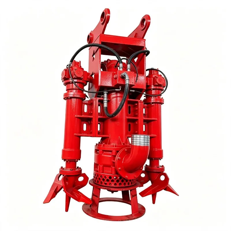Factory Supply Customized Sand Slurry Submersible Pump Dredger Hydraulic Driven Submersible Sand Pump with Cutter for Excavator