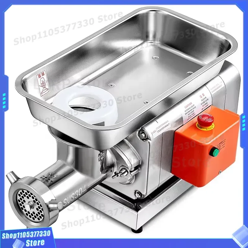 Automatic Electric Meat Grinder Industrial Multifunctional Heavy Duty Stainless Steel Food Processor for Home Kitchen Use