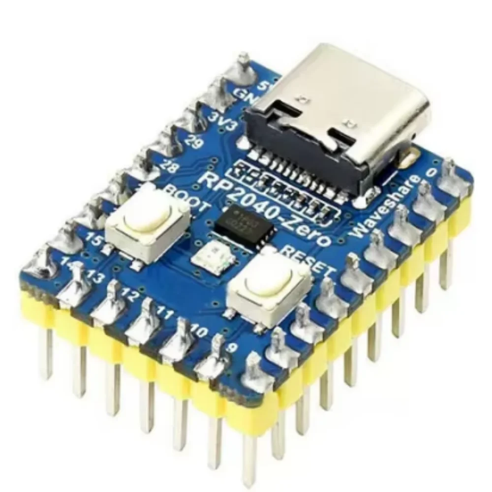 10 قطعة ، RP2040-Zero RP2040 لراسبيري بي متحكم بيكو وحدة لوحة تطوير ثنائي النواة Cortex M0 + معالج 2 ميجابايت فلاش