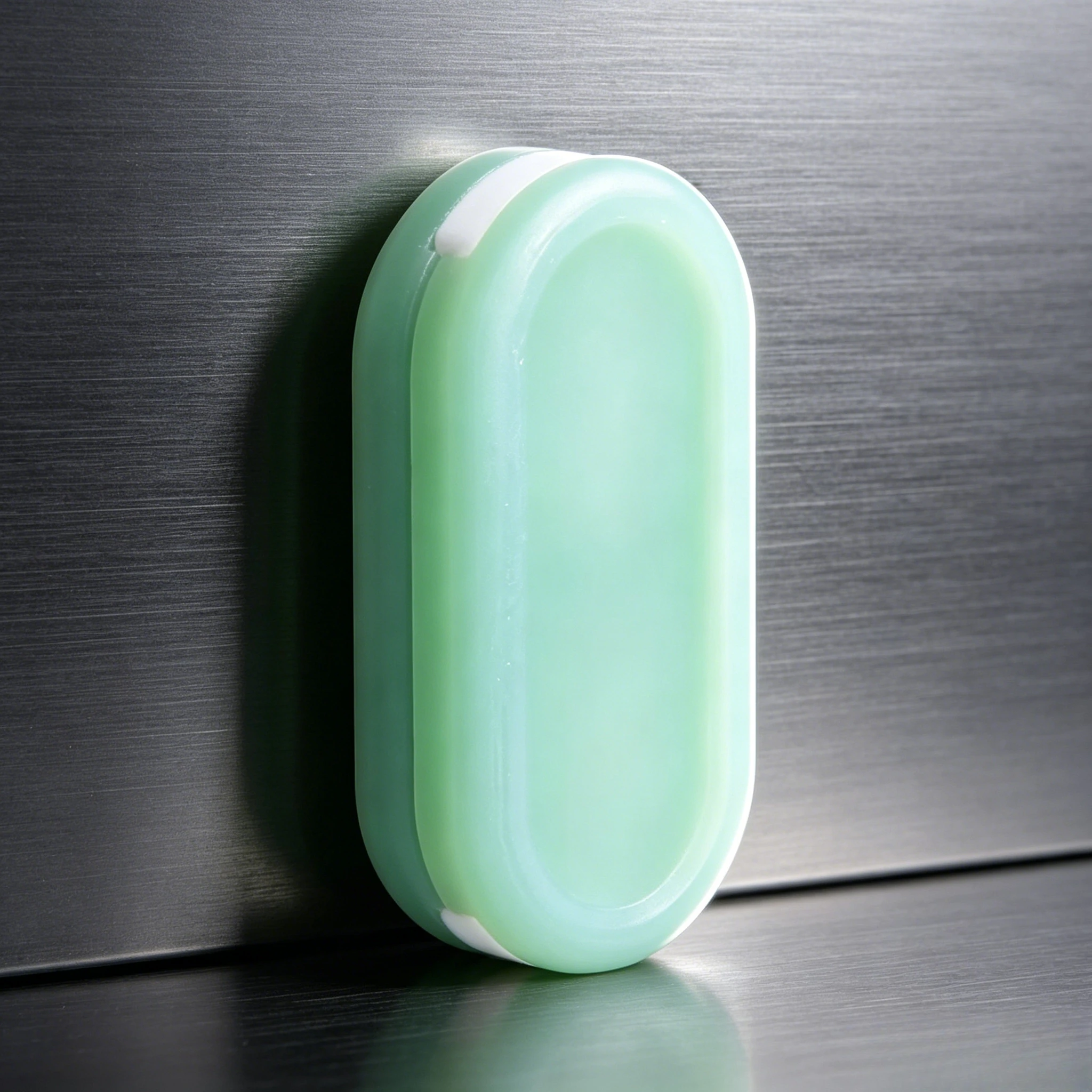 Oval Sliding EDC Fidget Push Card Resin Magnetic Click Slider Adult Pocket Focus Toy Stress Relief Hand Fidget Gift