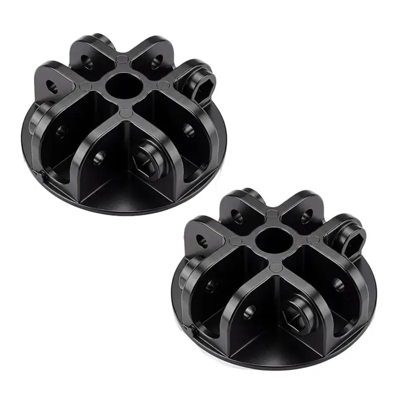 B97A-Canopy Gazebo For Outdoor Canopy Frame Repair Replacement Parts 2 Pcs 4 Way Roof Center Bracket Connector