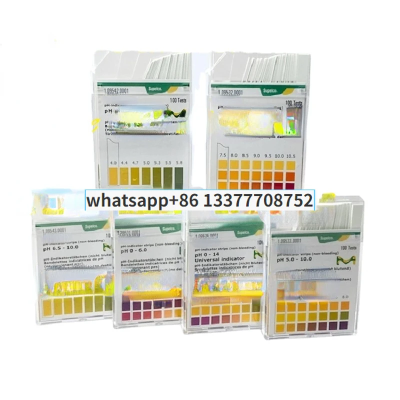 PH Test Paper 1.09535.0001 Rapid Acidity and Alkalinity Test Strip High-precision Water Quality PH Value Testing