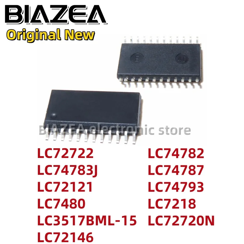 1piece LC72722 LC74783J LC72121 LC7480 LC3517BML-15 LC72146 LC74782 LC74787 LC74793 LC7218 LC72720N SOP24