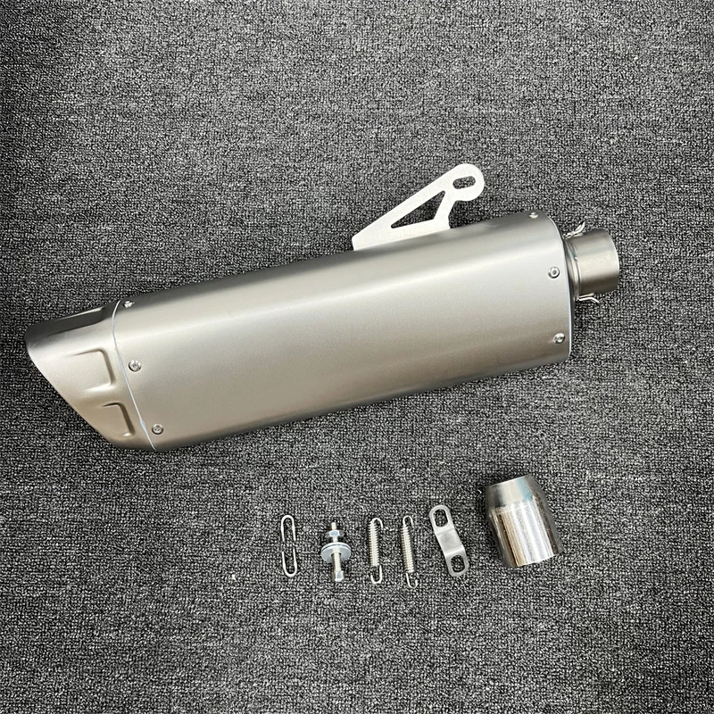 51MM Universal Motorcycle Exhaust Muffler Escape for KTM RC 125 250 390 for YAMAHA R6 R3 for Ninja Z 400 250 Z900 ZX6R