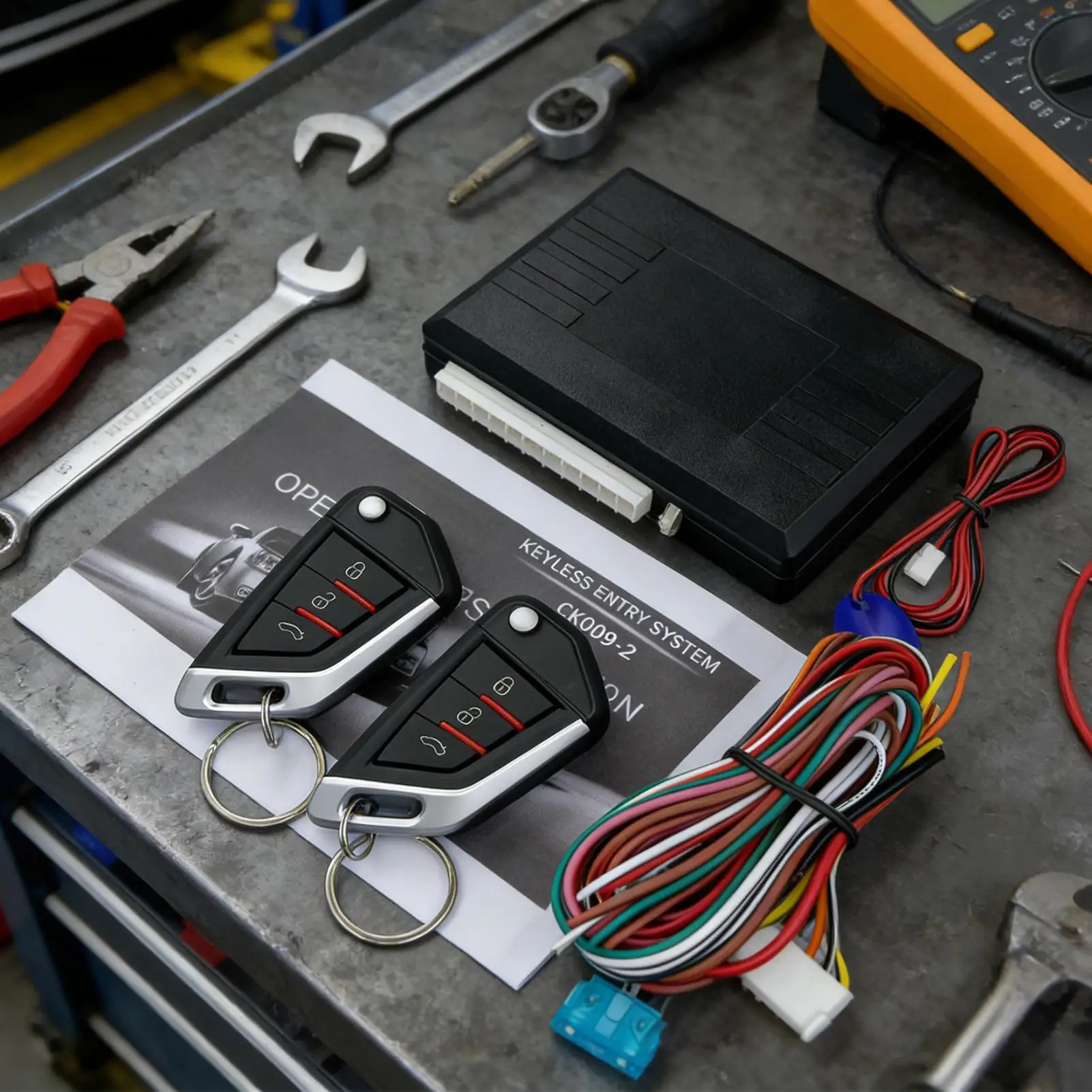 Keyless Entry Car Kit 24V Anti-Theft Security Device Car Auto Remote Central Kit For Automotive SUV Truck Parking Lot