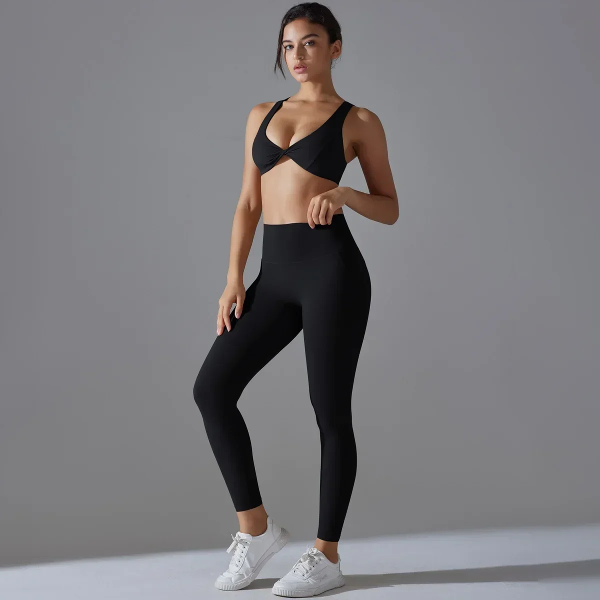 Sports Push Up Bra Leggings Sets Yoga Fitness Sets Running Fitness Pants Suit Workout Set Clothes for Women 2 Piece Sets Outfits