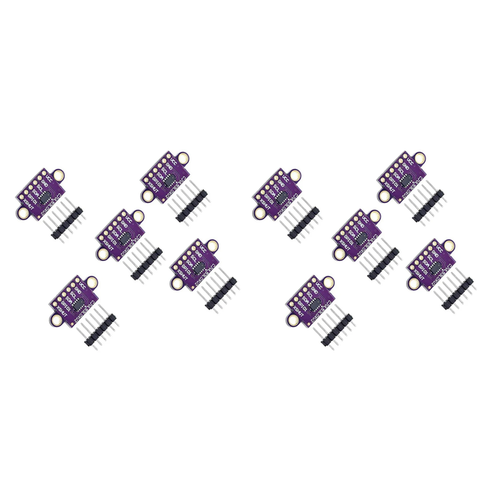 

AS94-2X VL53L0X Time-Of-Flight Tof Ranging Sensor Breakout 940Nm GY-VL53L0XV2 Distance Module I2C IIC
