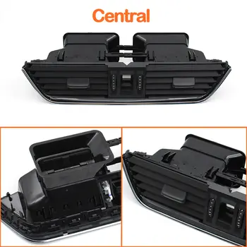 Přední levá pravá zadní mřížka klimatizace pro Škoda Octavia 2015-2021 5E0820951 5E0819701 5E0819702 8 nejlepší prodej výdech klimatizace Škoda Octavia - №3