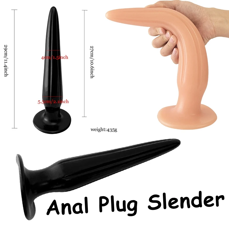 Anal Plug Slender In-depth Pussy Expansion Dildo Training ButtPlug Stretcher Teasing Masturbador Masculino Unisex Erotic Toys