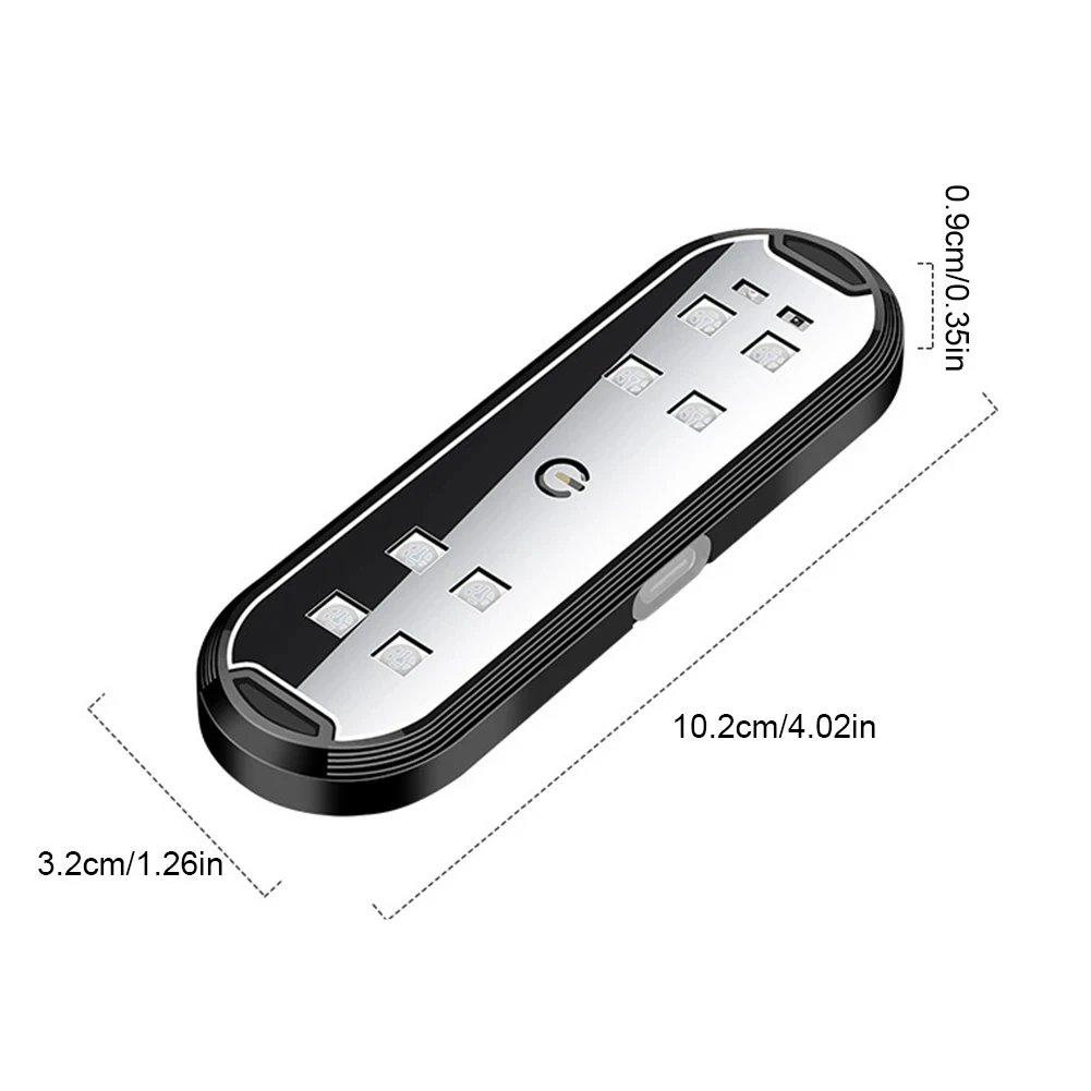 1/2 個車のドアライト LED ウェルカムライト磁気制御 USB 充電自動オープンドア安全衝突防止緊急信号ランプ