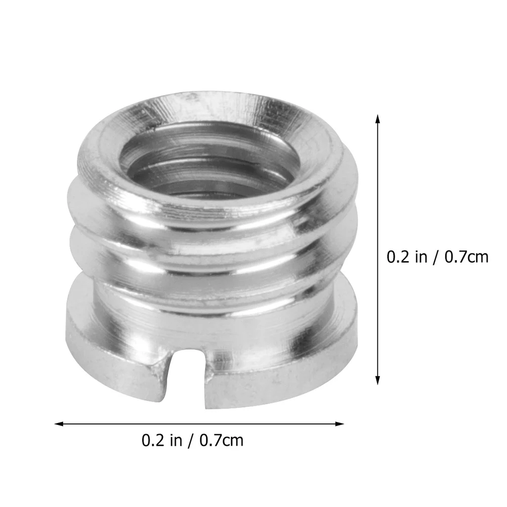 20 قطعة تحويل الجوز عالية الأداء محول حامل الميكروفون مع موضوع واضح لمسجل كاميرا جبل محول حامل الميكروفون