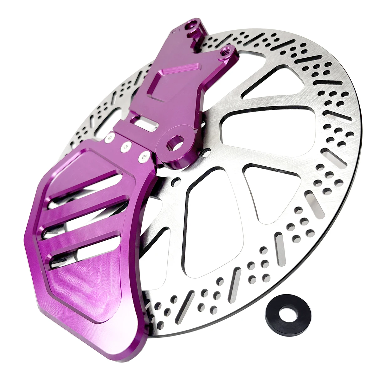 

Talaria Sting MX3/MX4 Mod Upgrade to Ultra bee Brake System Rear Caliper Adapter Lightweight AL CNC Bracket Caliper Mounts