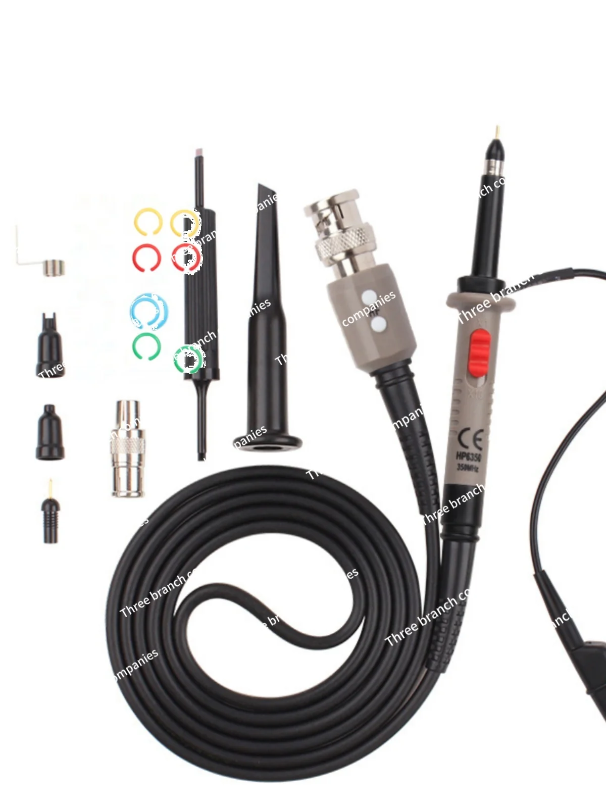 Oscilloscope Probe 350mhz Oscilloscope Probe Pen-Shape Meter High Frequency Oscilloscope Test Probe