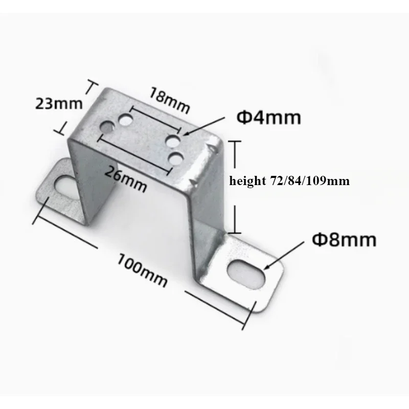 1pcs Refrigerator freezer condenser cooling fan support bracket shade-pole motor stand holder rack base accessories