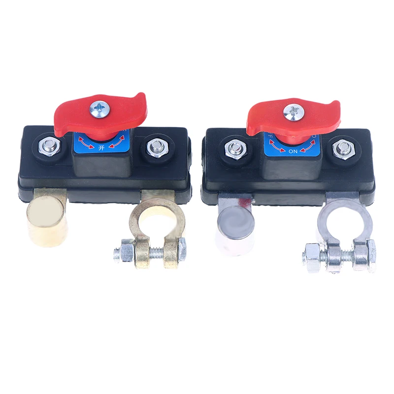 12V/24V Car Battery Disconnect, 1Pc Universal Negative Terminal, Efficient Power Isolator Cut Off Kill Switches