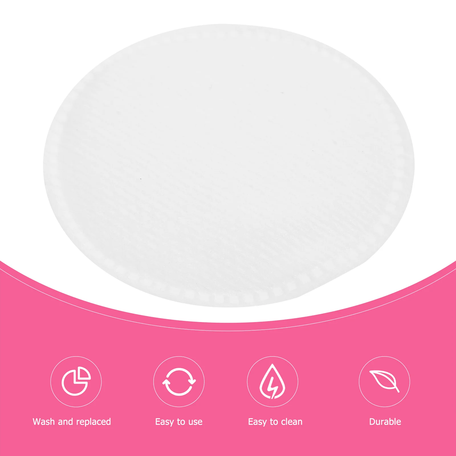 60 個メイク落としコットンパッドラウンドソフト吸収性フェイシャルクレンジングパッドマニキュア除去スキン