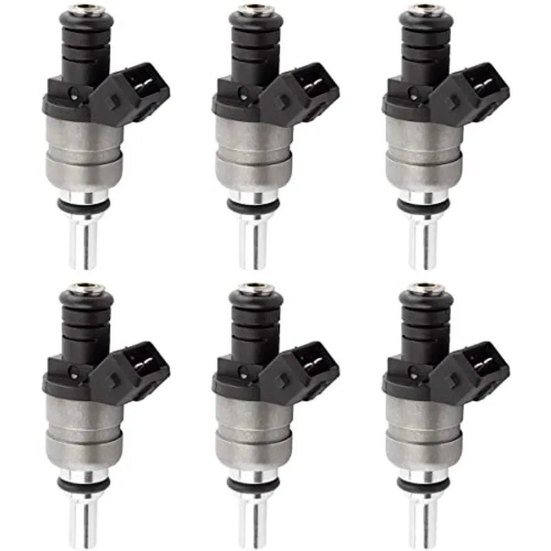 6Pcs Fuel Injector Nozzle 1427240 for BMW E46 E39 X3 Z3 Z4 3 5 Siemens Deka Flow Matched Engine 2.5L 13537546244 1439800