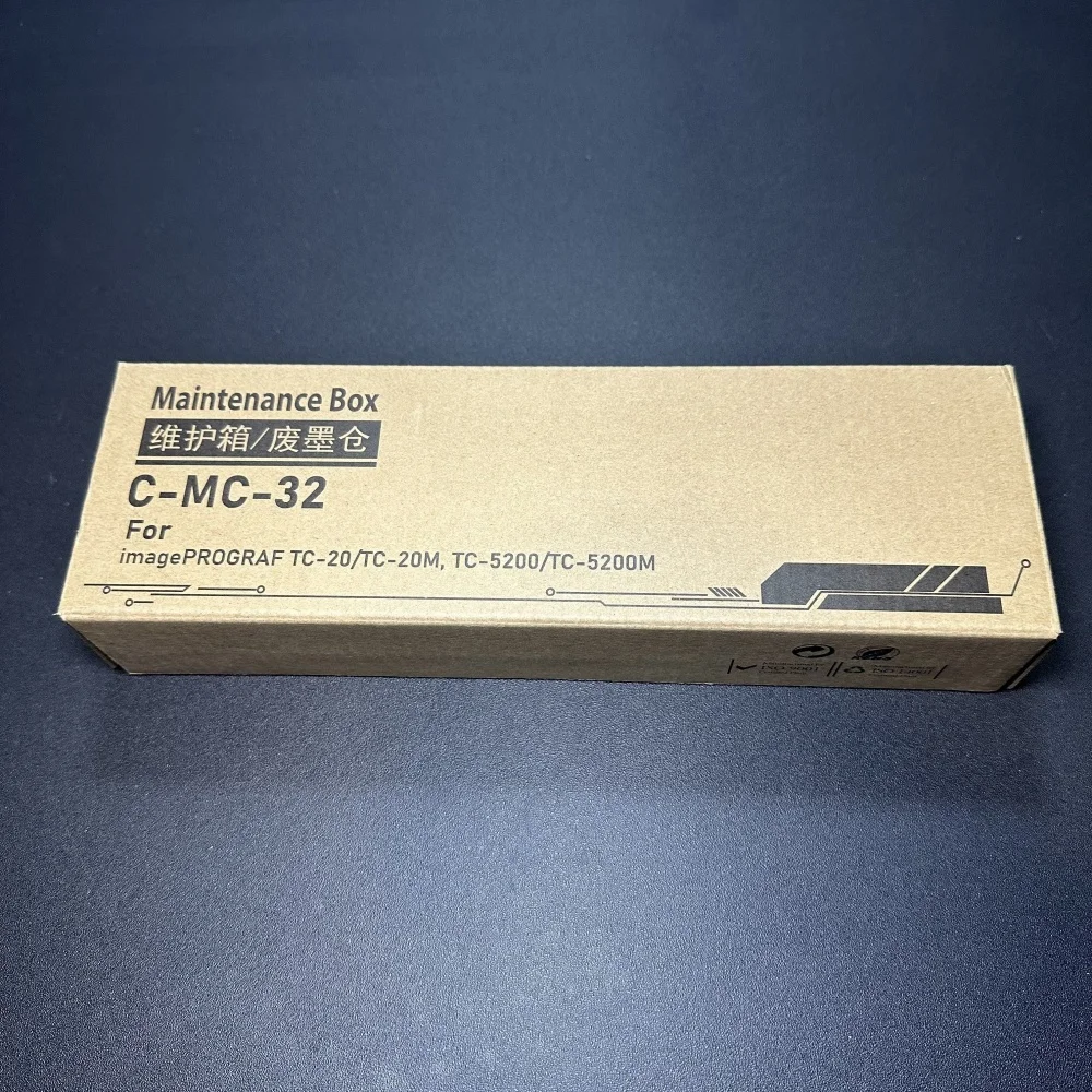 1-2pcs MC-32 Maintenance Cartridge WASTE INK TANK for CANON TC-20 TC-20M TC-5200 TC-5200M
