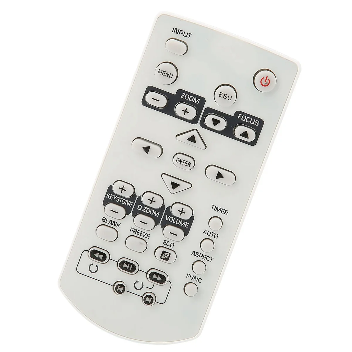 YT?130 Remote Control Replace for CASIO XJ?A142 XJ?A147 XJ?A242 XJ?A247 Projector Remote Control