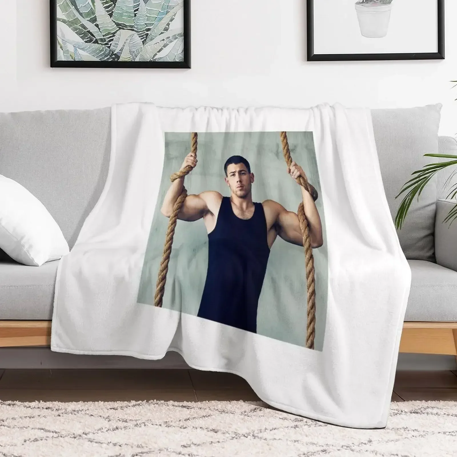 

nick jonas Throw Blanket Thin Summer For Sofa Thin Blankets Decorative Throw Warm Blankets For Sofas Blankets