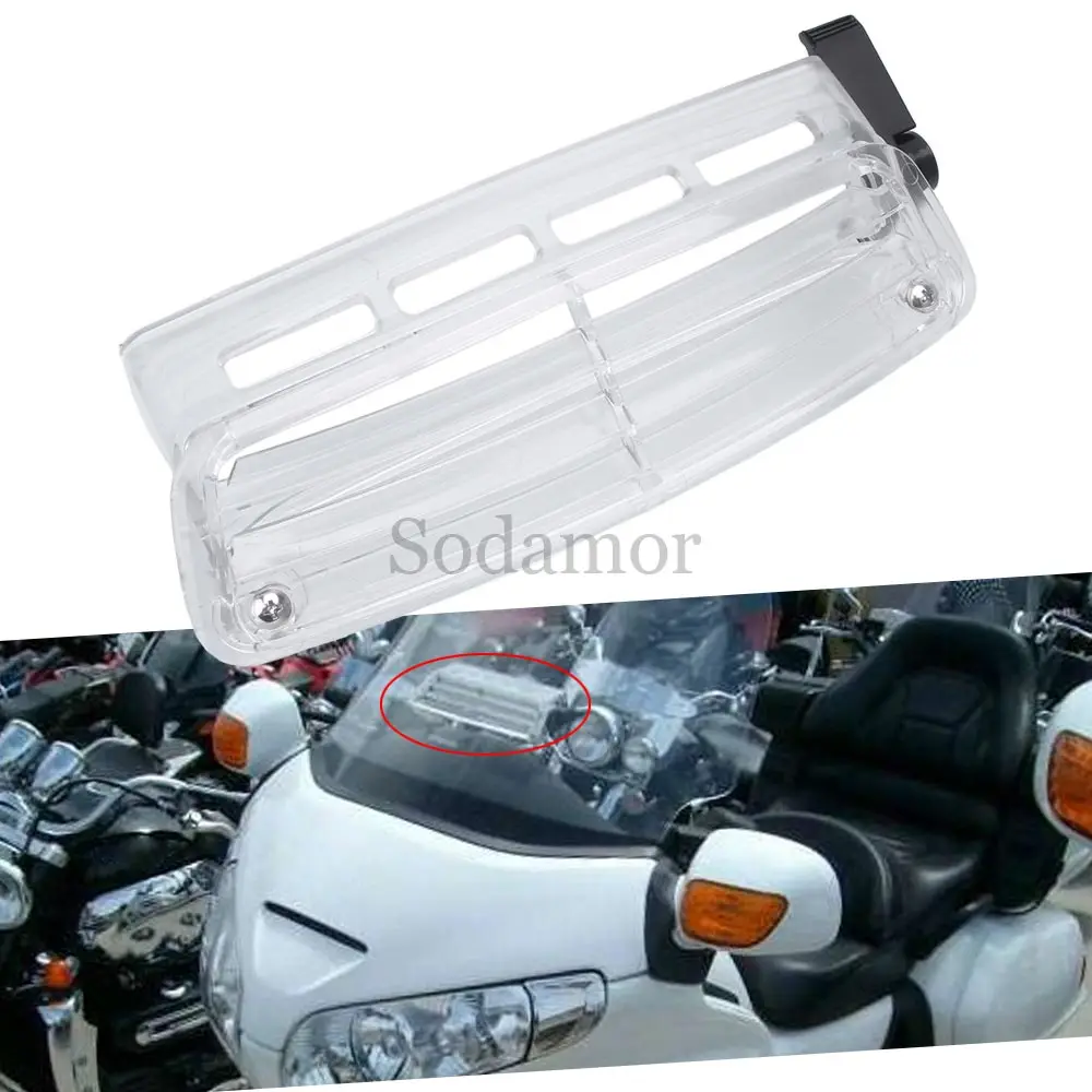 Adjustable Windscreen Window Motorcycle Part For Honda Goldwing GL1800 Gold Wing GL 1800 F6B 2001-2017 Windshield Air Flow Vent