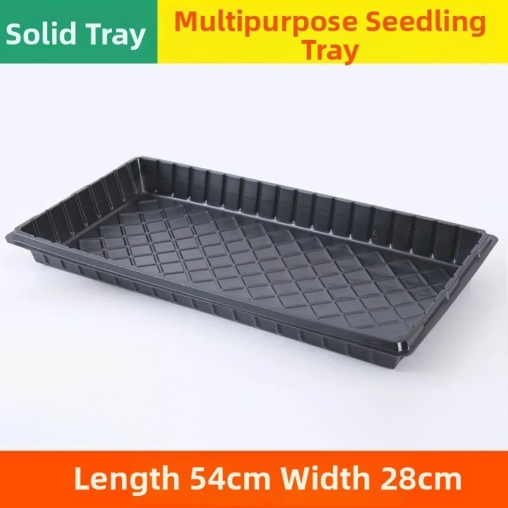 2pcs 54*28cm Seeding Nursery Tray Flower Plant Succulent Germination Tray with Holes Seed Starting Hydroponic Vegetable Tray - view 6