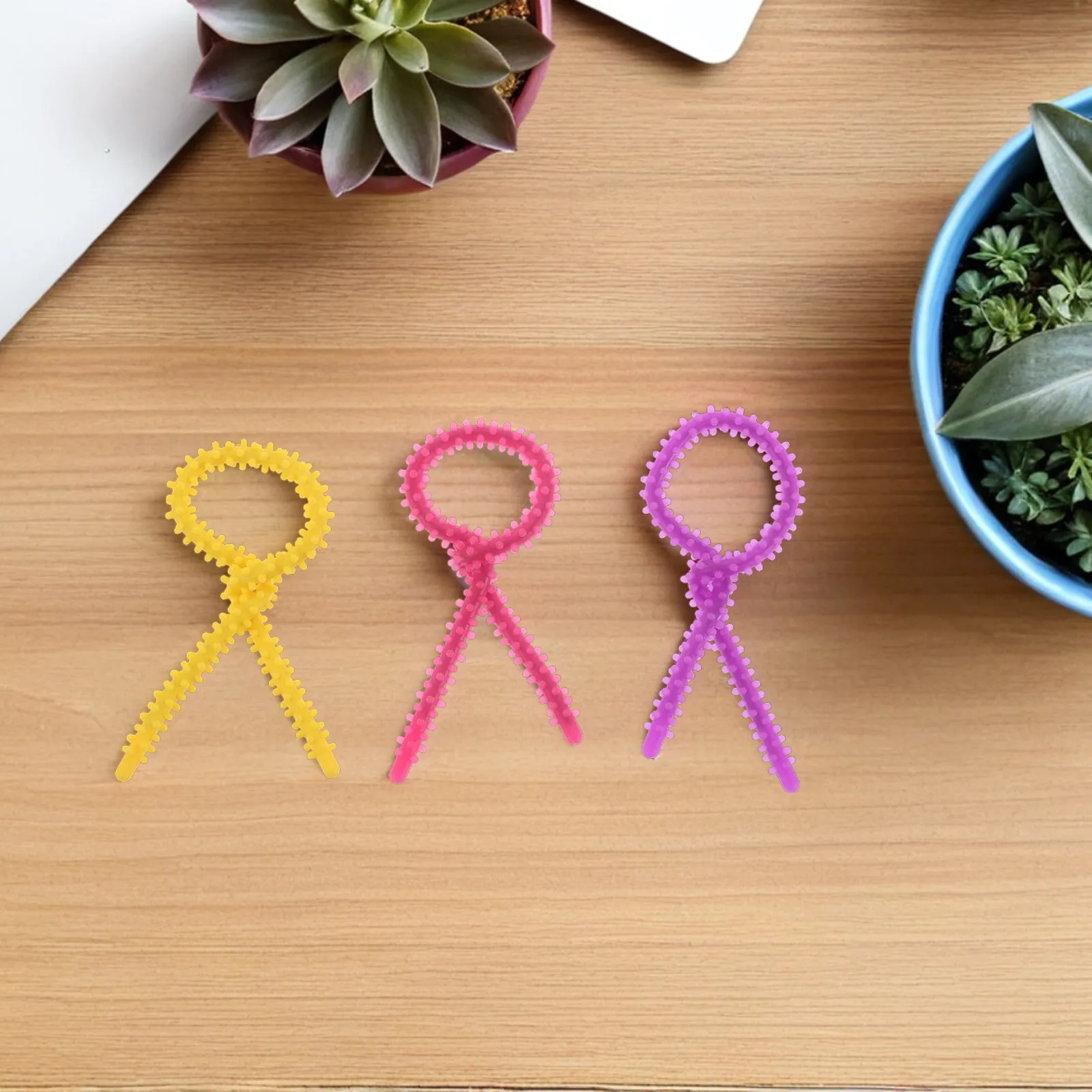 

30Pcs Silicone Hair Perm Rods Flexible Heat-Resistant Curling Tools for Tight Curls Dreadlocks Braids Short Hair Styling