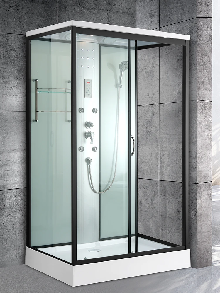 Shower Room Customized Household Integral Bathroom Integrated Toilet Bath Room Sliding Door Glass Bath Room Bath Warm Air