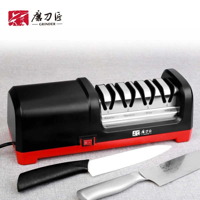 TAIDEA Professional Electric Knife Sharpener More Size EU PLUG&USB Grit 360/600/1000# and Polishing Sharpening stone GrindStone