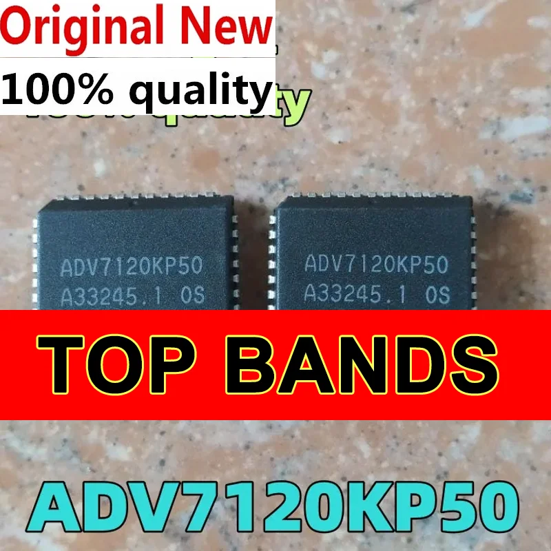 Neu (5 Stück) 100% adv7120kp50 adv7120kp30 adv7120 plcc44 Chipsatz ic Chipsatz original