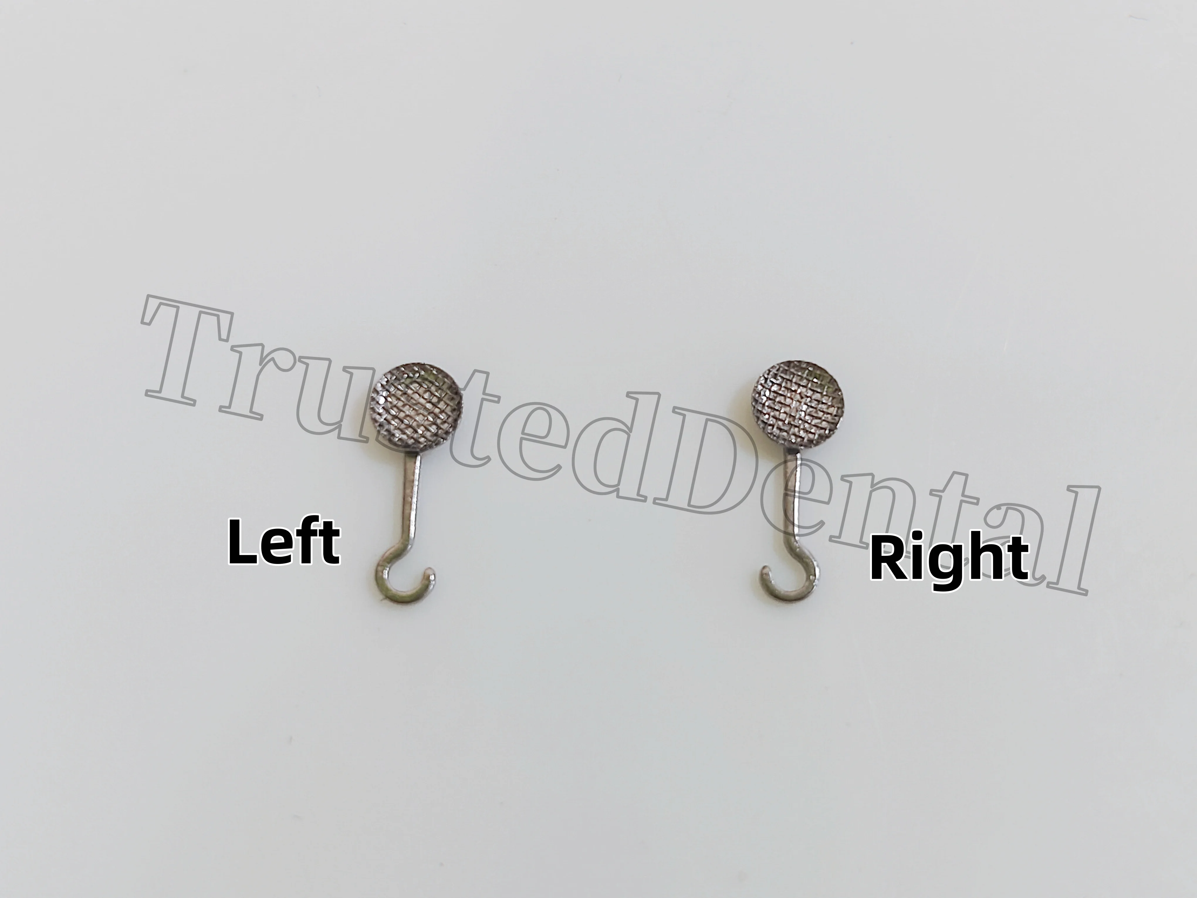 

20Pcs Orthodontic Crimpable Multi Hook Bondable Dental Lingual Button Arms Traction Hooks for Dentistry Brace Archwire