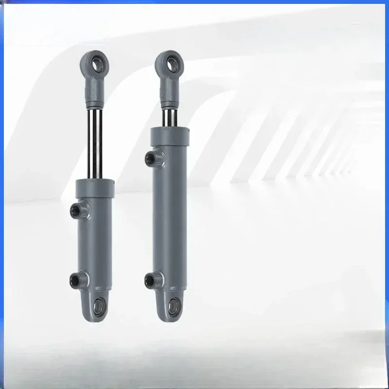 

Cheap And Fine 3 Tons Of 50 Bore Hydraulic Cylinder Supports Custom-made Earrings Solid Rod Small Double-ear Cylinder Double-act